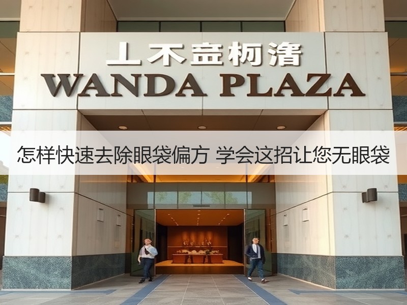 怎样快速去除眼袋偏方 学会这招让您无眼袋