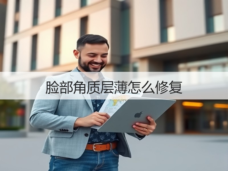 脸部角质层薄怎么修复