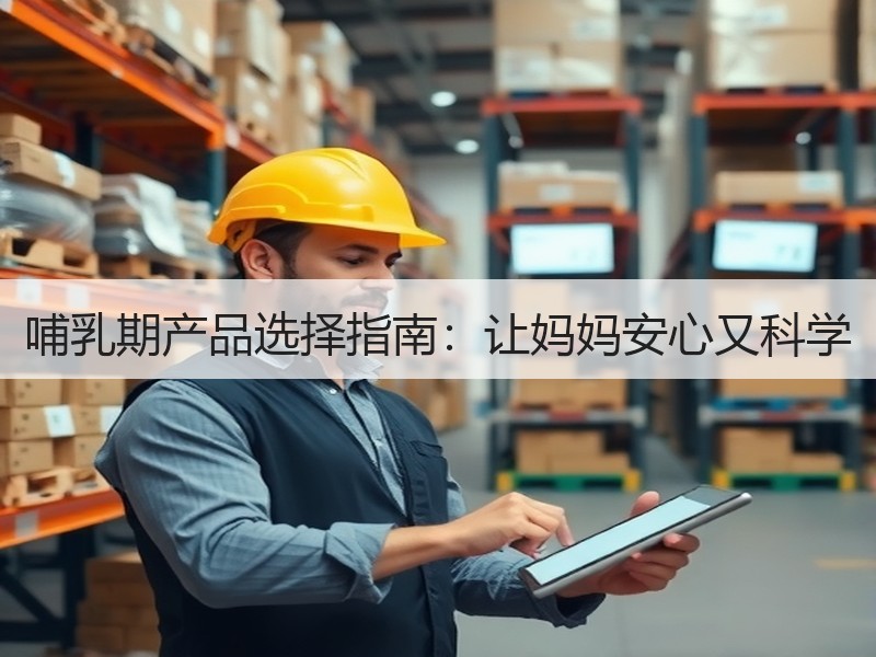 哺乳期产品选择指南：让妈妈安心又科学