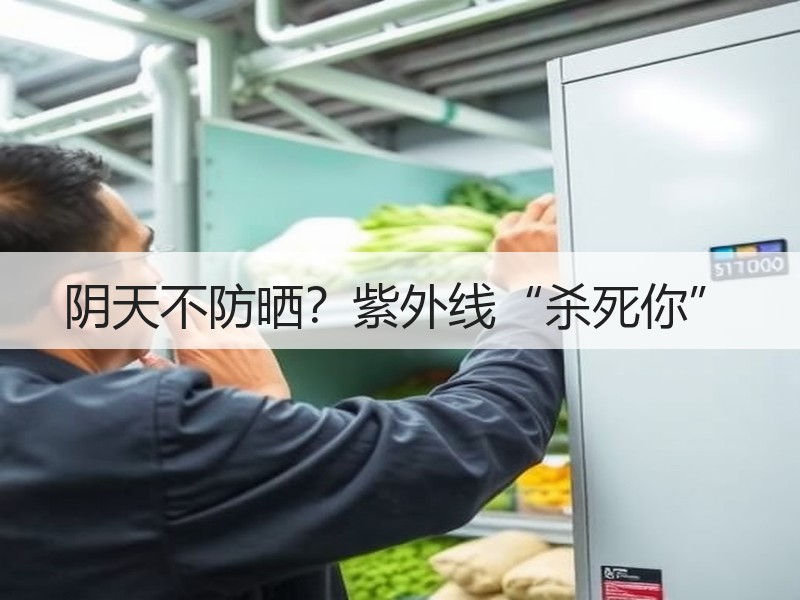 阴天不防晒？紫外线“杀死你”