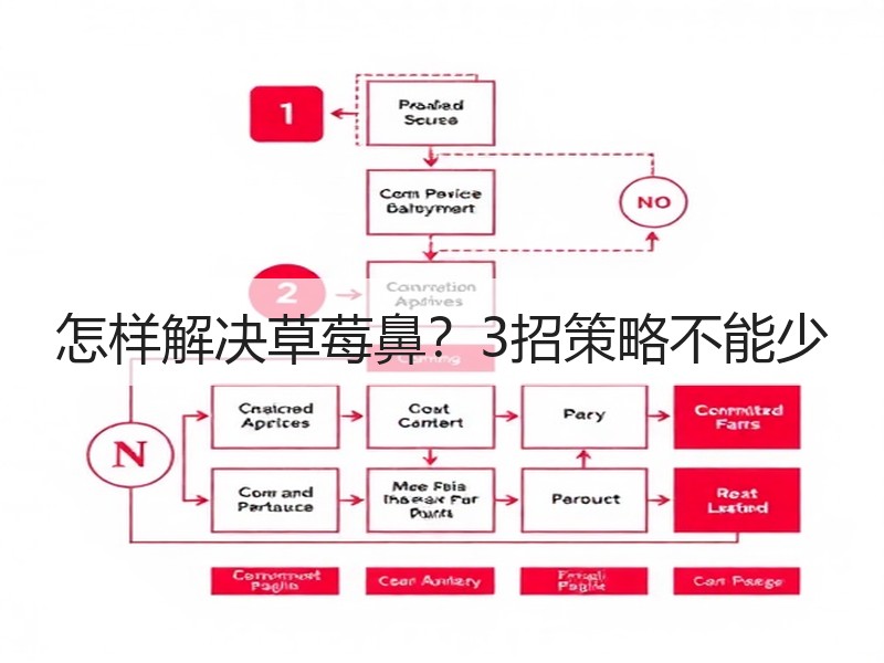 怎样解决草莓鼻？3招策略不能少