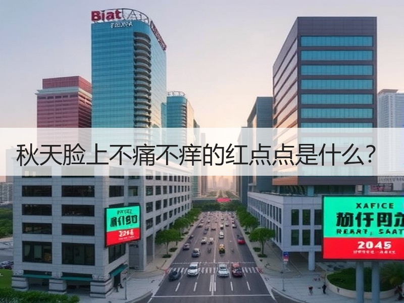 秋天脸上不痛不痒的红点点是什么？