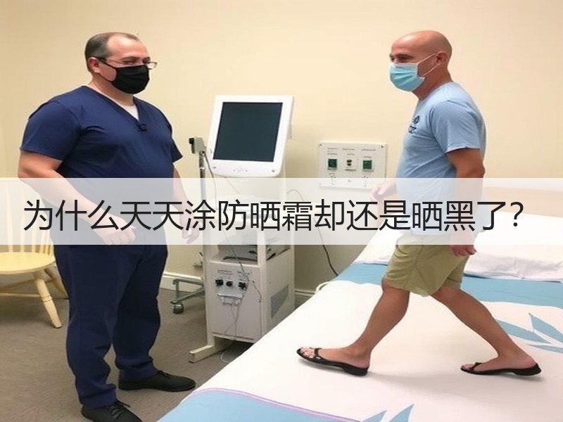为什么天天涂防晒霜却还是晒黑了？