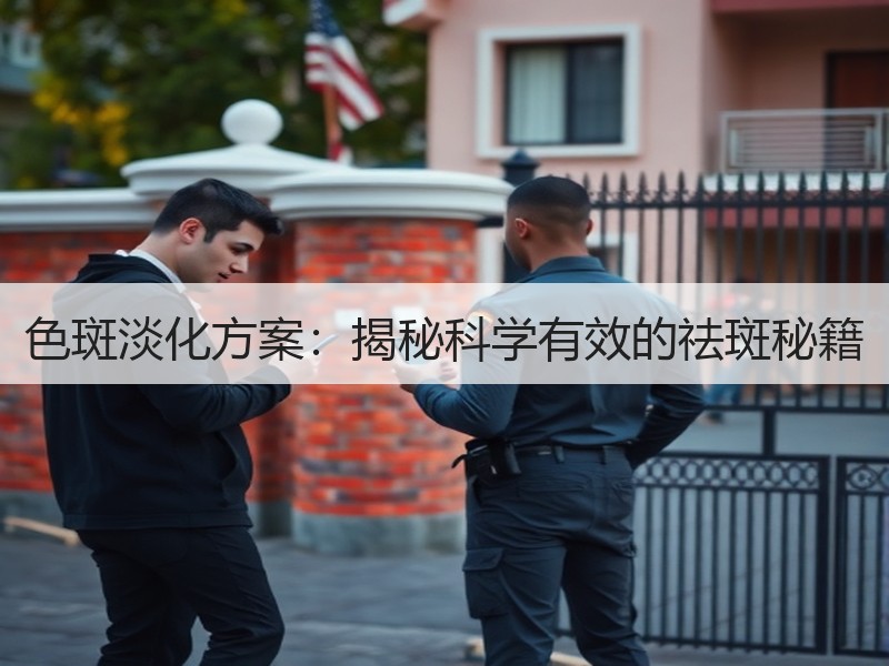 色斑淡化方案：揭秘科学有效的祛斑秘籍