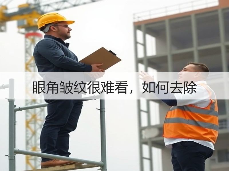 眼角皱纹很难看，如何去除