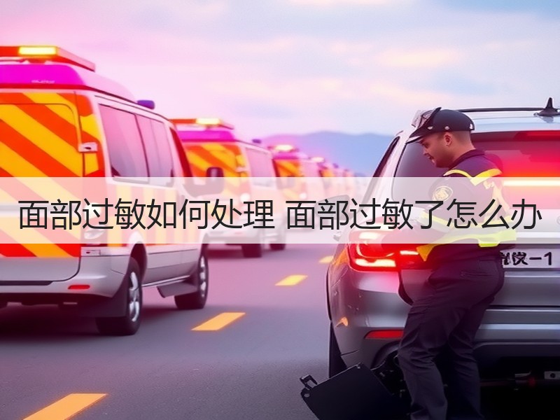 面部过敏如何处理 面部过敏了怎么办