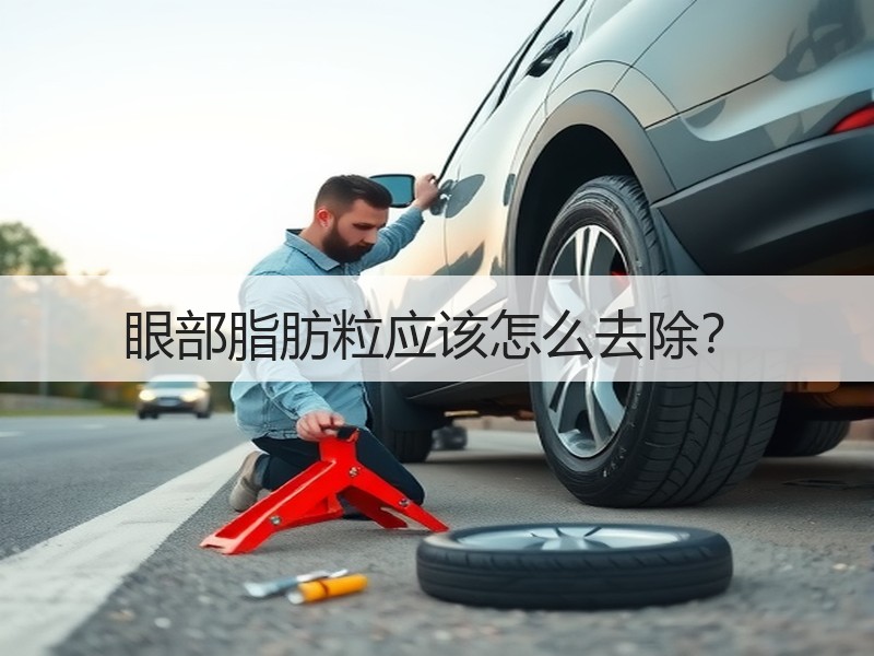 眼部脂肪粒应该怎么去除？