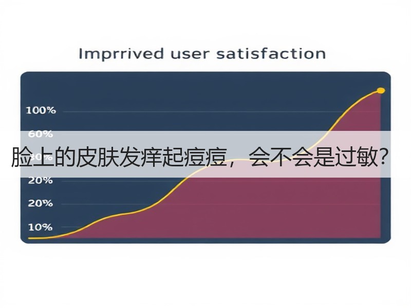 脸上的皮肤发痒起痘痘，会不会是过敏？