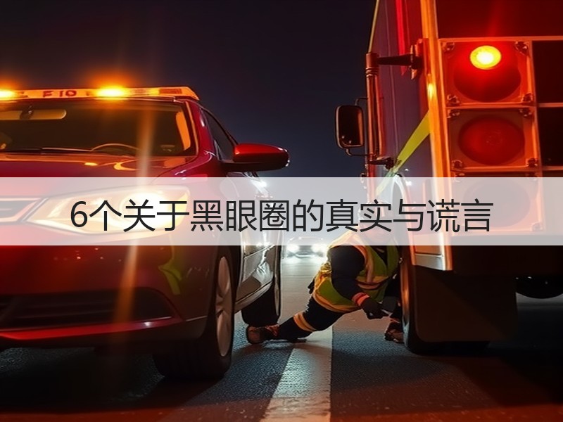 6个关于黑眼圈的真实与谎言