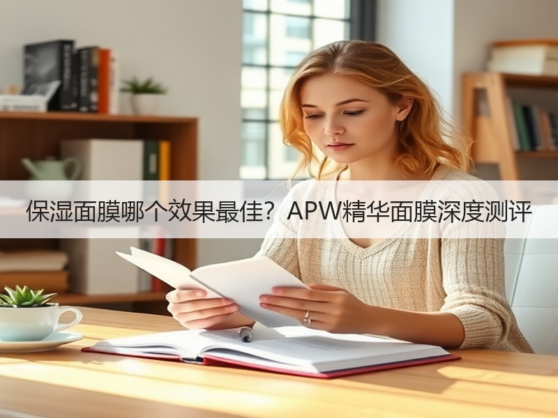 保湿面膜哪个效果最佳？APW精华面膜深度
