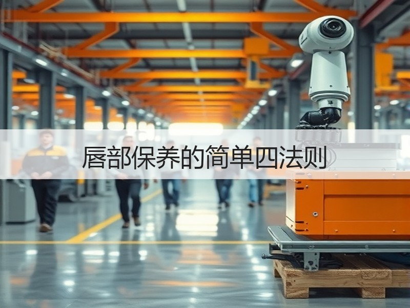 唇部保养的简单四法则