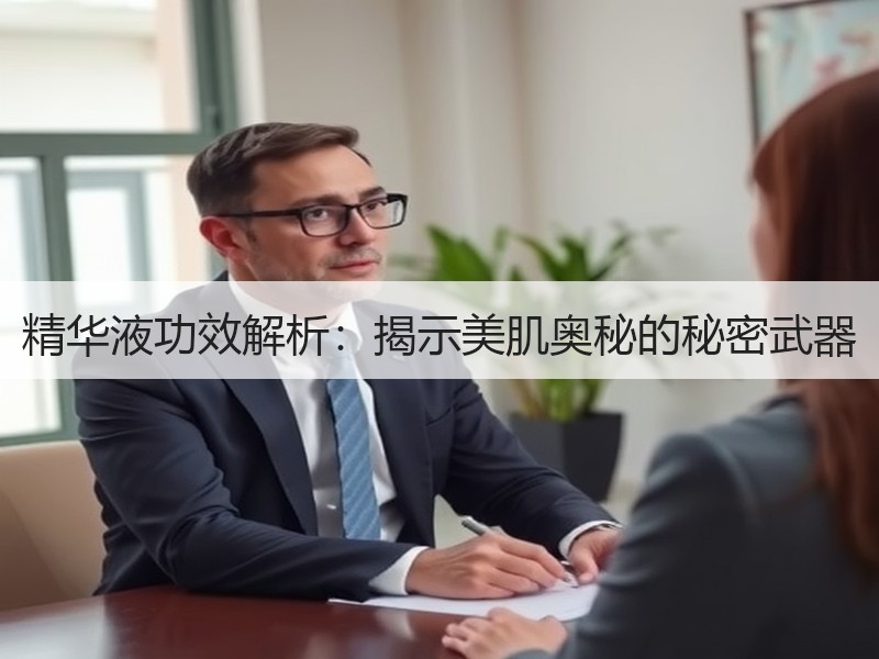 精华液功效解析：揭示美肌奥秘的秘密武器
