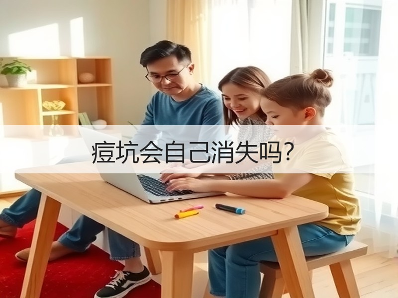 痘坑会自己消失吗？