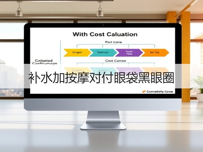 补水加按摩对付眼袋黑眼圈