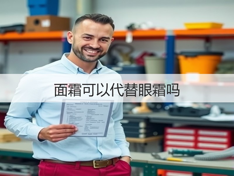 面霜可以代替眼霜吗