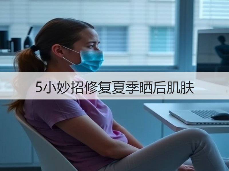 5小妙招修复夏季晒后肌肤