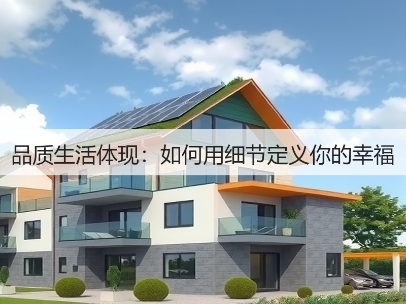 品质生活体现：如何用细节定义你的幸福