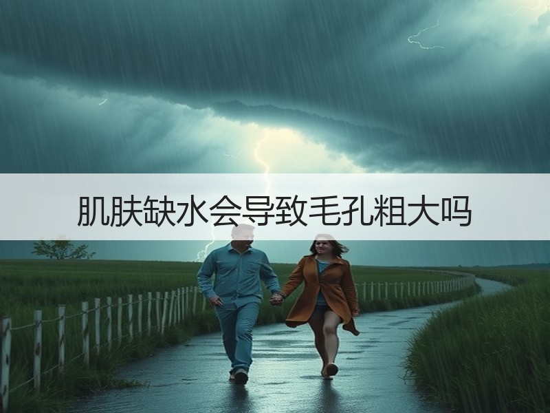肌肤缺水会导致毛孔粗大吗