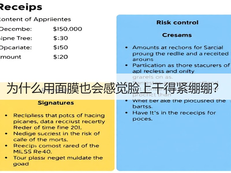 为什么用面膜也会感觉脸上干得紧绷绷？