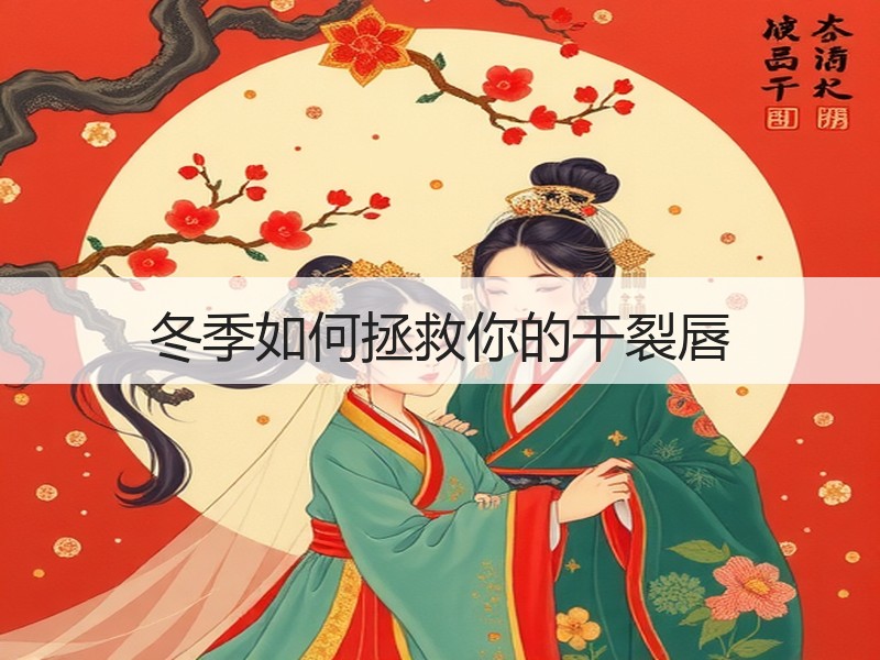 冬季如何拯救你的干裂唇