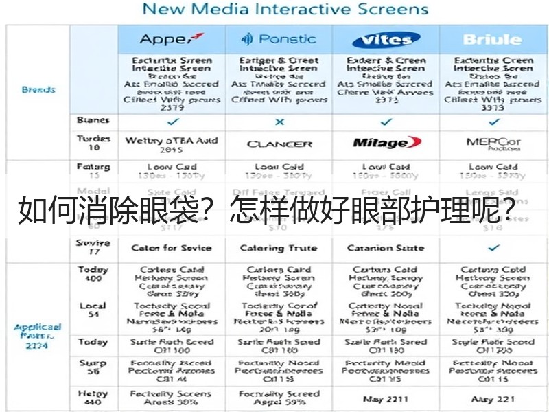 如何消除眼袋？怎样做好眼部护理呢？