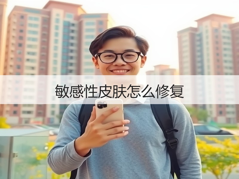 敏感性皮肤怎么修复
