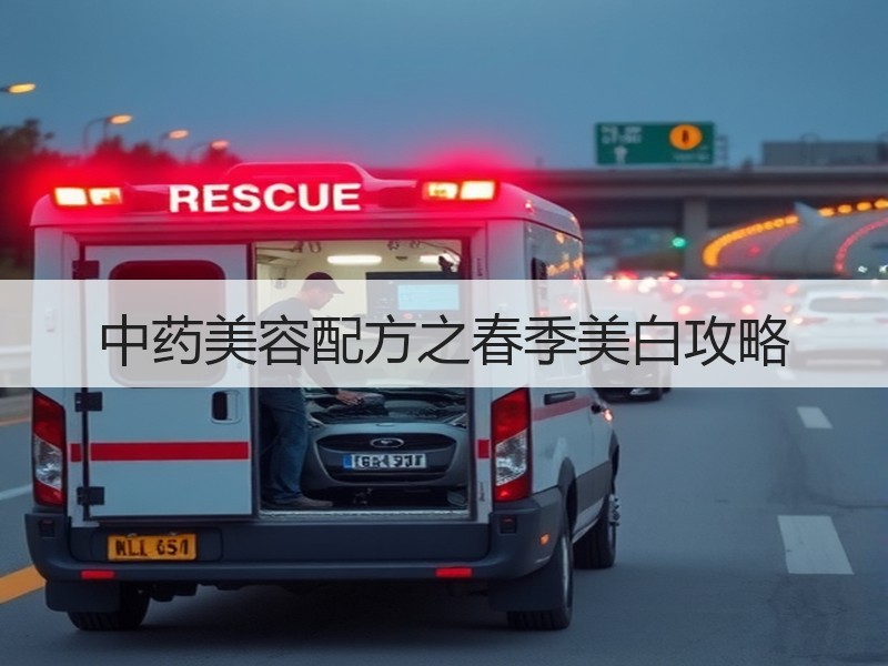 中药美容配方之春季美白攻略