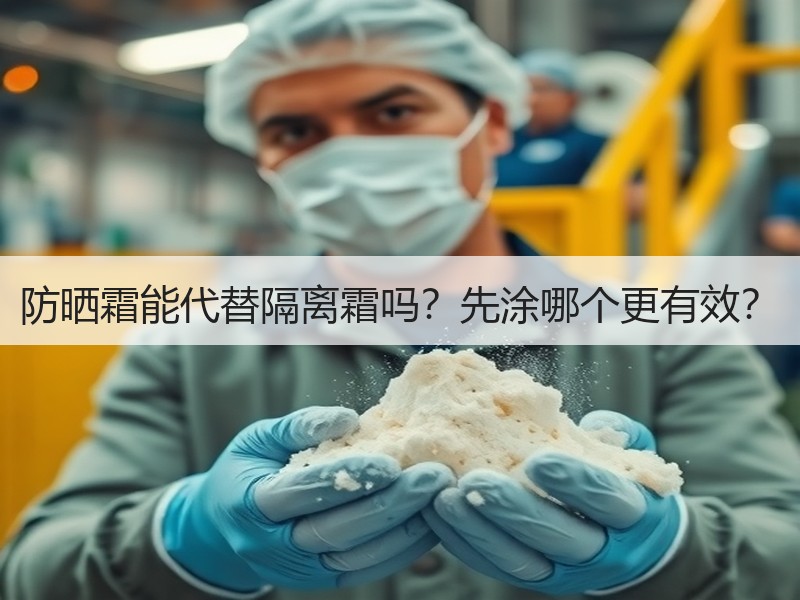防晒霜能代替隔离霜吗？先涂哪个更有效？