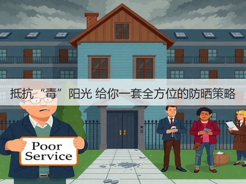 抵抗“毒”阳光 给你一套全方位的防晒策略