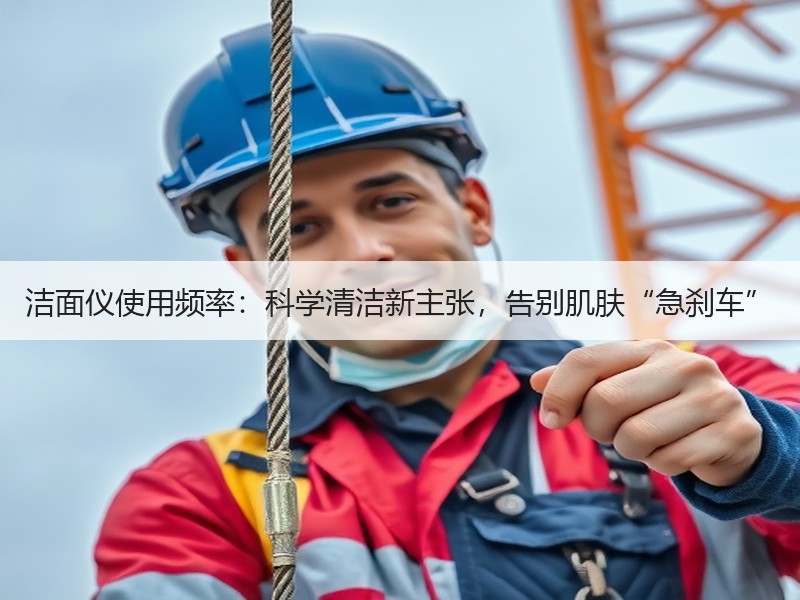 洁面仪使用频率：科学清洁新主张，告别肌肤