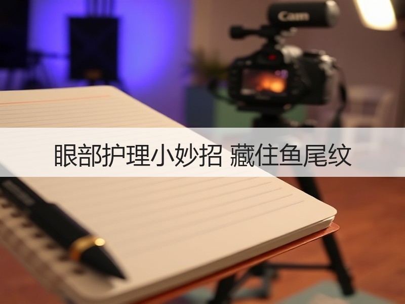 眼部护理小妙招 藏住鱼尾纹