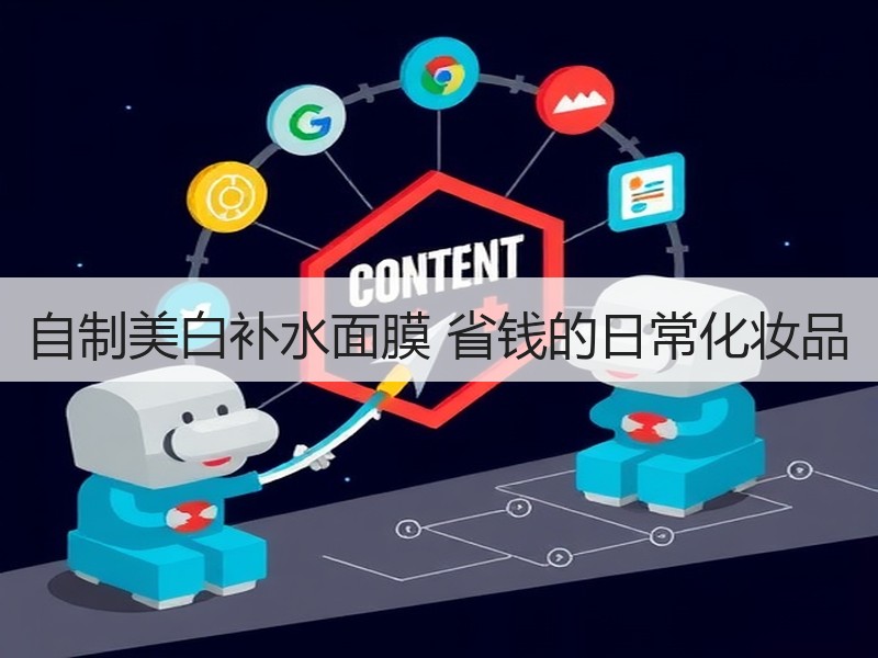 自制美白补水面膜 省钱的日常化妆品