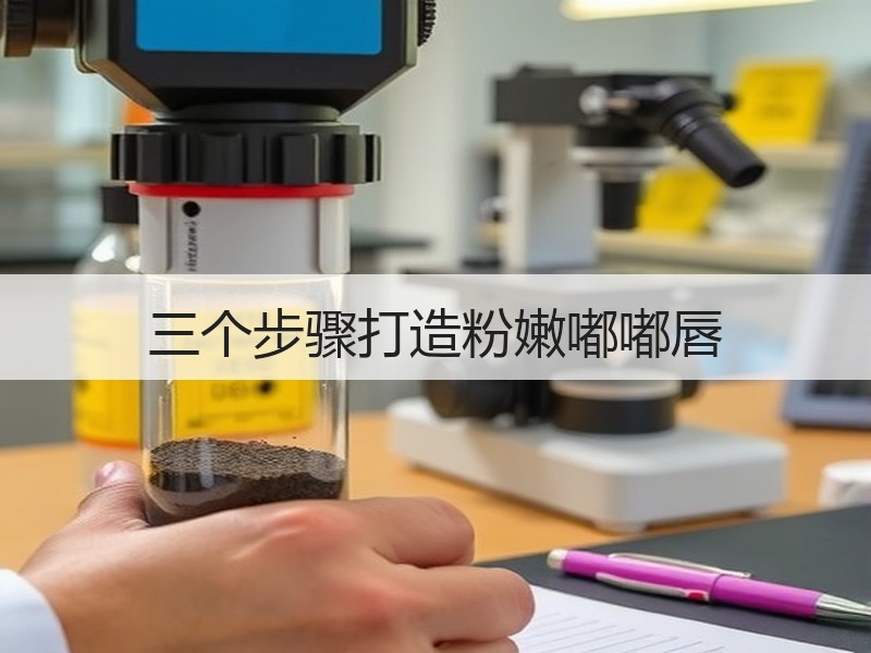 三个步骤打造粉嫩嘟嘟唇