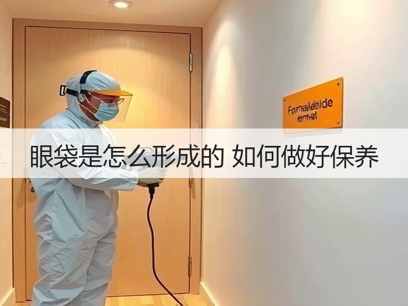 眼袋是怎么形成的 如何做好保养