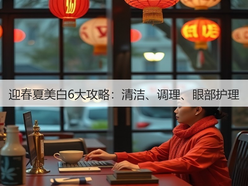 迎春夏美白6大攻略：清洁、调理、眼部护理