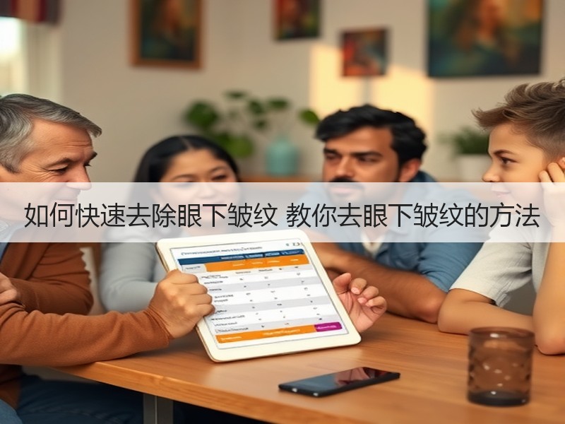 如何快速去除眼下皱纹 教你去眼下皱纹的方