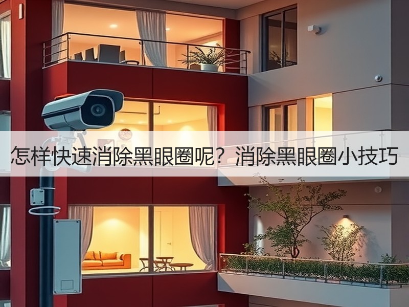 怎样快速消除黑眼圈呢？消除黑眼圈小技巧