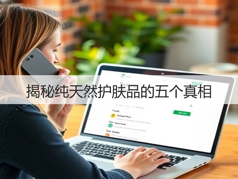 揭秘纯天然护肤品的五个真相