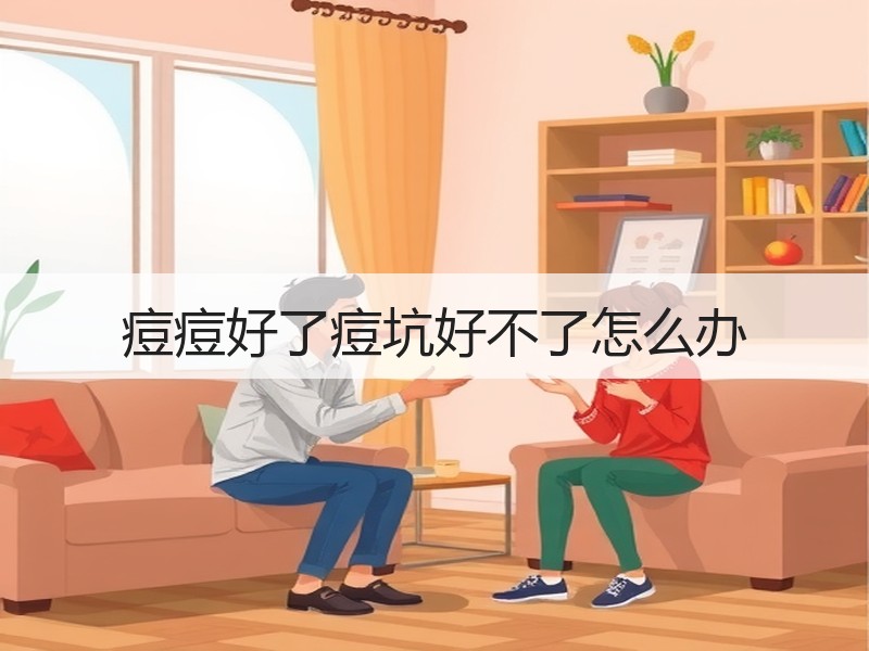 痘痘好了痘坑好不了怎么办