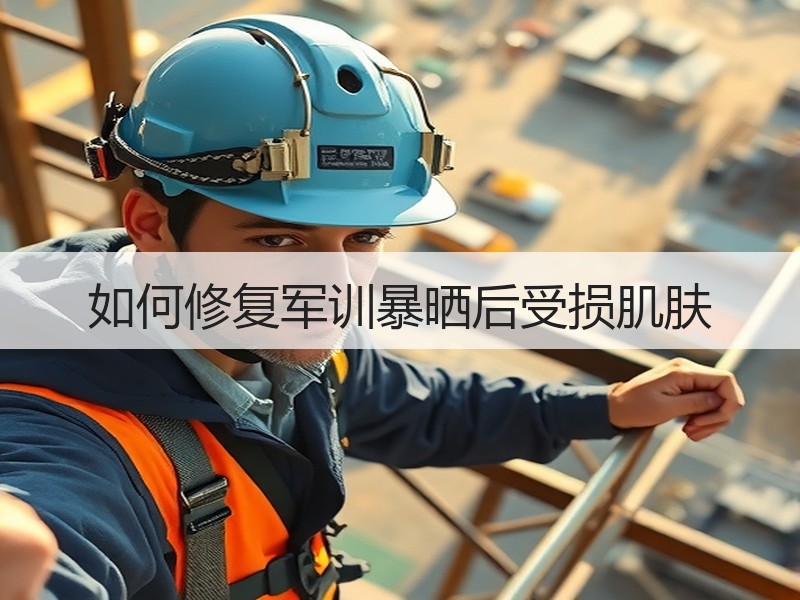 如何修复军训暴晒后受损肌肤