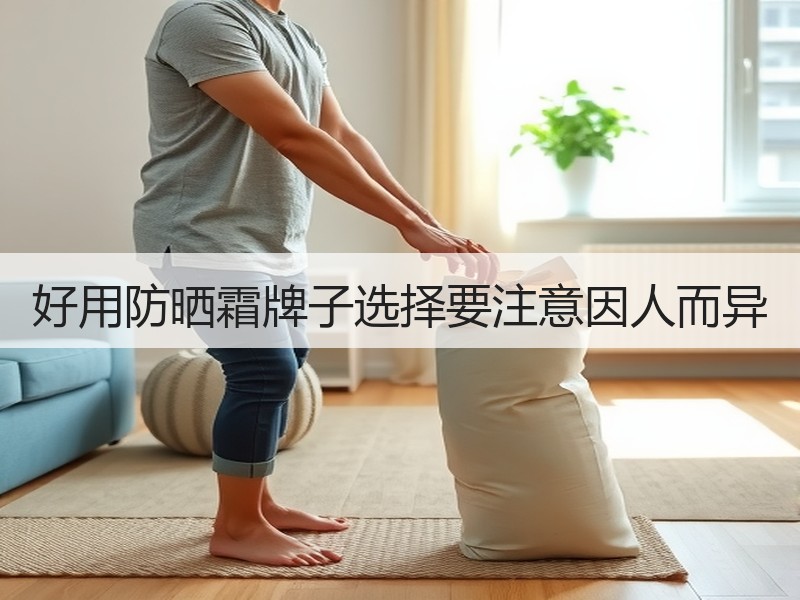 好用防晒霜牌子选择要注意因人而异