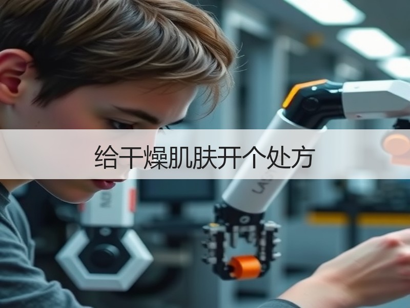 给干燥肌肤开个处方