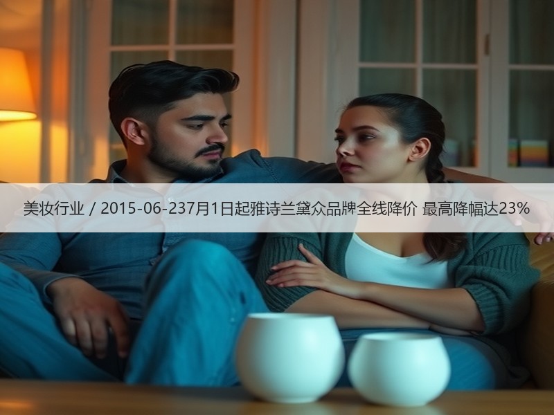 美妆行业 / 2015-06-237月1