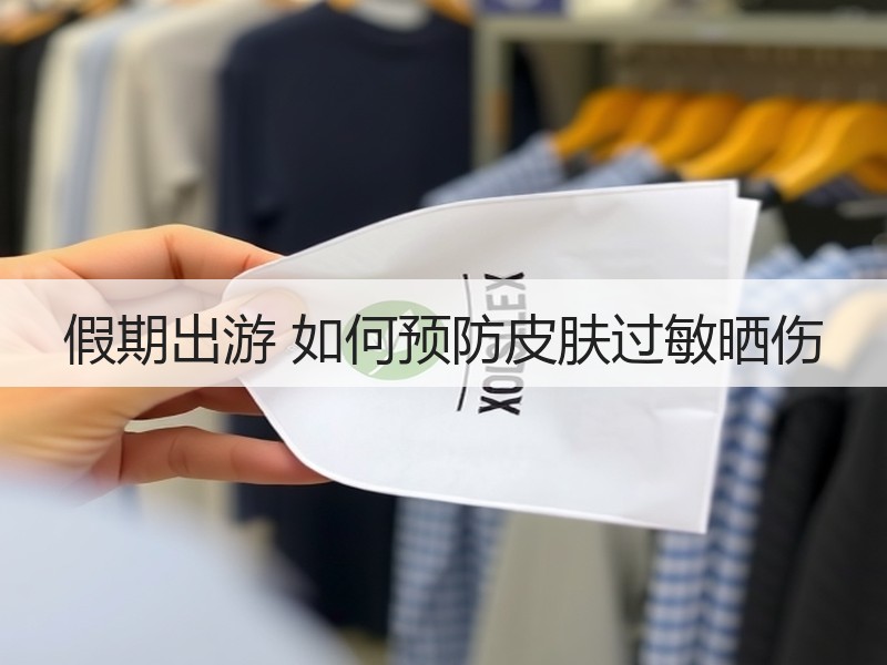 假期出游 如何预防皮肤过敏晒伤