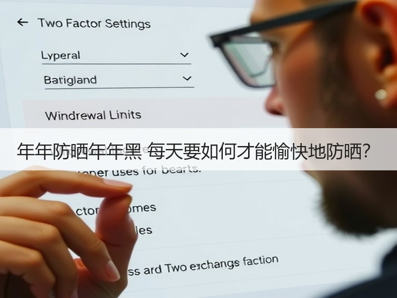 年年防晒年年黑 每天要如何才能愉快地防晒