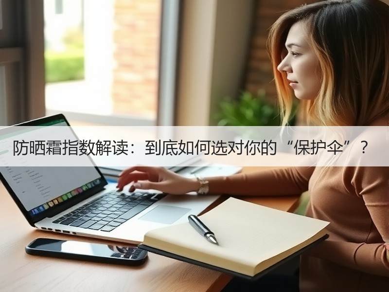 防晒霜指数解读：到底如何选对你的“保护伞