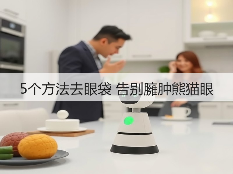 5个方法去眼袋 告别臃肿熊猫眼
