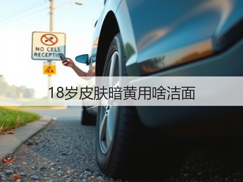 18岁皮肤暗黄用啥洁面