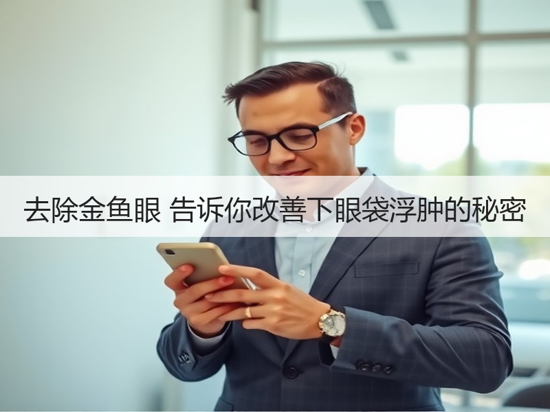 去除金鱼眼 告诉你改善下眼袋浮肿的秘密