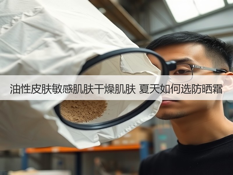 油性皮肤敏感肌肤干燥肌肤 夏天如何选防晒